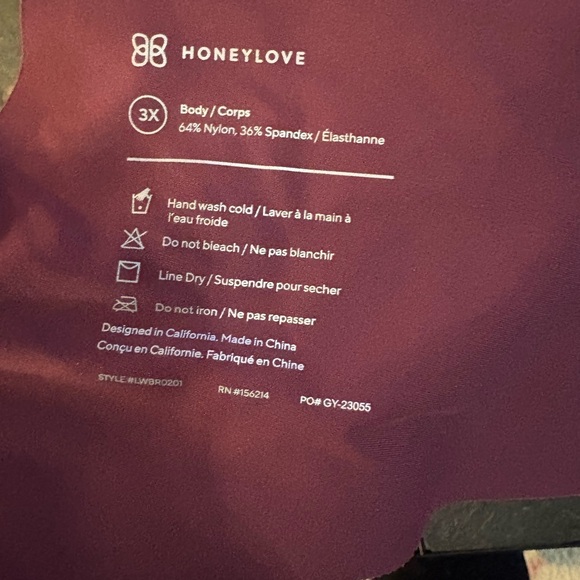 Honeylove Mauve and Black Bra - Picture 4 of 4